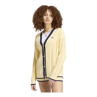 adidas Cardigans - Dames - Vesten - Geel - M - Truien & Vesten