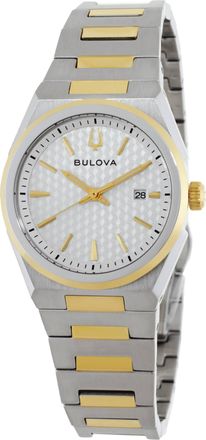Bulova Classic Quartz White Dial Ladies Watch 98L323