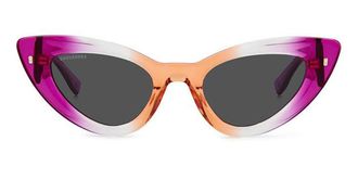 Dsquared2 D2 0092/S 838/IR Womens Sunglasses Purple Size 51