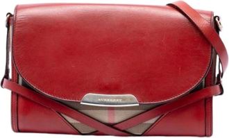Burberry Borsa Pre-owned Crossbody - - Pre-owned - Donna - Rosso - ONE SIZE