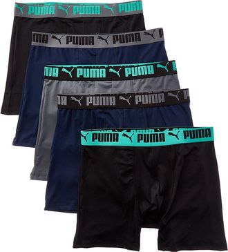 Puma Puma Set Of 5 Performance Boxer Brief