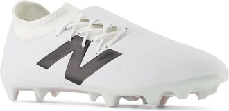 New Balance Mens New Balance FURON DISPATCH FG V7+ SF3FW75 White Football Boots NIN1273
