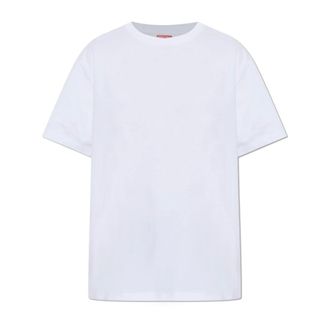 Kenzo T-Shirts, female, White, Size: XS T-shirt with patch