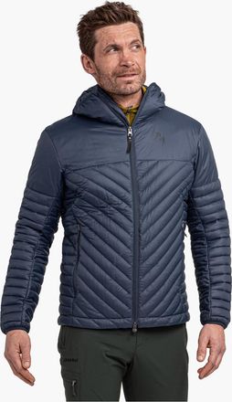 Sch&ouml;ffel Daunenjacke SCH&Ouml;FFEL Down Jacket Style Cascata MNS, Herren, Gr. 48, blau, Obermaterial: 100% Nylon. Futter: 100% Nylon. Wattierung: 90% Daunen, 10% Fe