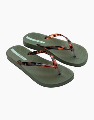 Ipanema Womens Ipanema Womens Anatomic Connect II Fem Flip Flops - Tan - Size: 8