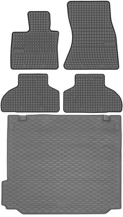 OEM Juego De Alfombrillas De Goma Para Coche Y Alfombrilla Para Maletero Para Bmw X5 F15 Suv (de Octubre De 2013 A Octubre De 2018)