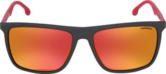 Carrera Red Rectangular Unisex Sunglasses CARRERA 8032/S 0003/W3 57