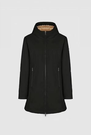 Canadian Dames, Mantels, Zwart, Maat: 3XL Poliester