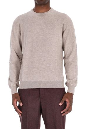 Barba Merino Wool Crewneck Sweater
