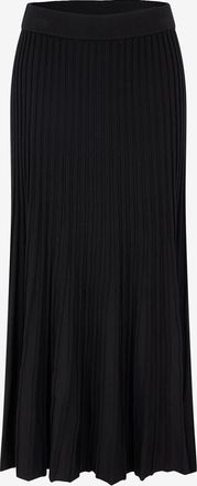 Akris Langer Faltenrock aus Strick