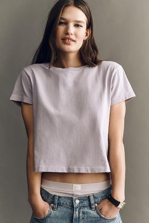 A Gold E Adine Crop Tee