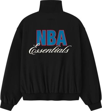 Fear of God Half Zip Track Jacket Black 202NB254301F