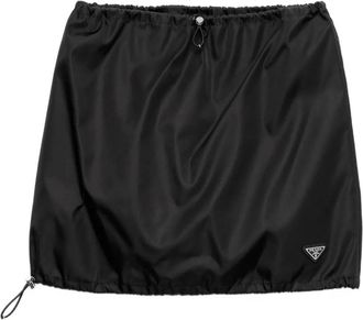 Prada Minigonna Re-Nylon - Nero