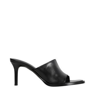 Ann Demeulemeester Ziya Mules in Nappa Plong&eacute;