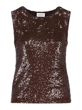 P.A.R.O.S.H. P. A.R. O.S. H. Top With Sequins