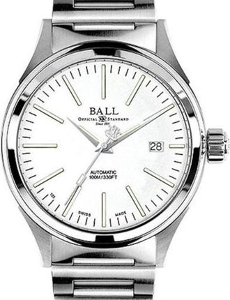 Ball Fireman Enterprise Automatic White Dial Mens Watch NM2098C-S20J-WH