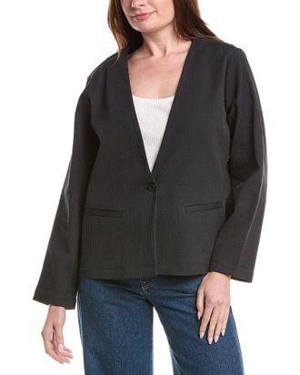 Eileen Fisher Eileen Fisher Plus V-Neck Jacket