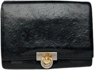 Givenchy Pre-owned Wallets, female, Black, Size: ONE SIZE Pre-owned Leather Wallet
