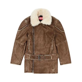 Diesel Mujer, Chaquetas, Marr&oacute;n, Talla: 2XS