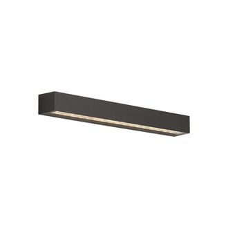 QAZQA Qazqa L&aacute;mpara De Pared Industrial Para Exterior Negra De 55 Cm