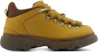 Burberry Manilla Nubuck Lace-Up Trek Boots, Brand Size 40 ( US Size 7 )