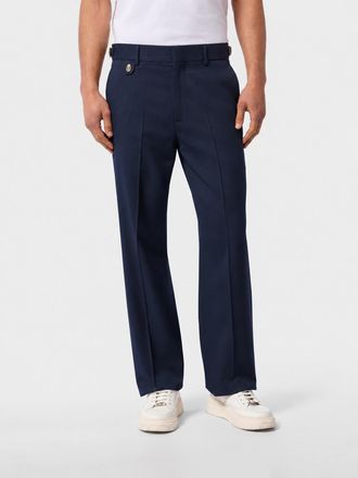 Billionaire Boys Club Slim Fit Gabardine Chino Trousers with Mid-Rise Waist