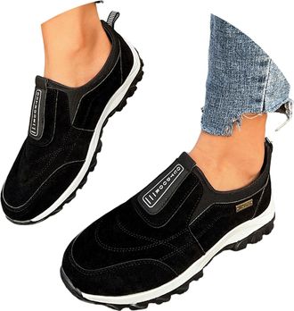 Generic Mens Slip In Free Up Hands Shoes Lightweight Breathable Work Office Dress Shoes Wide Toe Box Arch Support Sneakers Fashion Trainers Orthopedic Walking