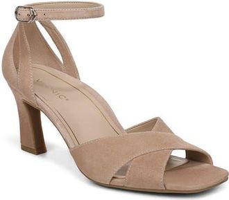 Vionic Charmaine Sandal in Desert Sand Suede at Nordstrom, Size 7.5