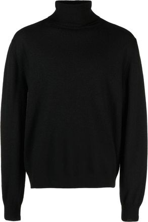 Meta Campania Collective roll neck cashmere jumper - men - Cashmere - L - Black
