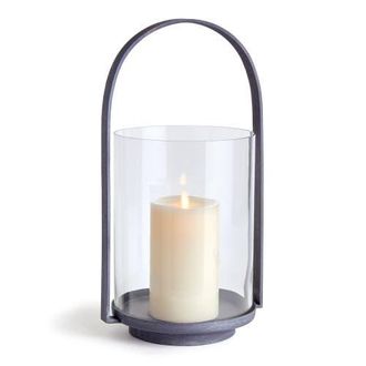 Napa Home & Garden Terrazza Outdoor Hurricane Large in Gray at Nordstrom