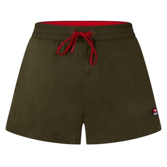 Diesel Heren Mike Pat Logo Zwemshorts (Olive Night)