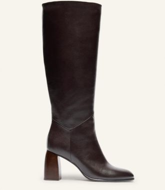 BA&SH Womens Colusa High-Heeled Boots In Brown