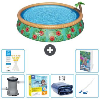 Bestway Piscina Bestway Fast Set Redonda - 457x84 Cm - 7-piezas S196