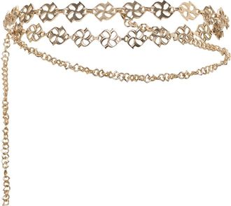 Dorothee Schumacher Accessoires, Dames, Geel, ONE Size, Chained Reaction kettingriem