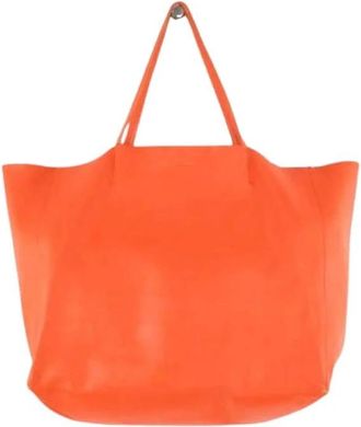 Celine Pre-owned Tote Bags, female, Orange, Size: ONE SIZE Pre-owned Cabas Horizotal Tote Bag