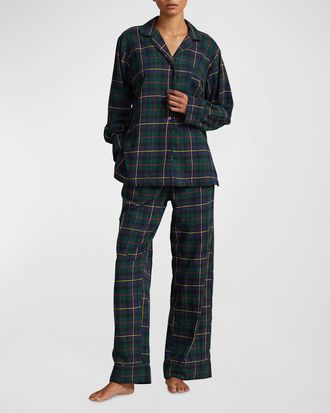 Polo Ralph Lauren The Madison Flannel Pajama Set