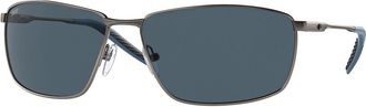 Costa 6S6009 Turret Polarized 600901 Mens Sunglasses Gunmetal Size 63