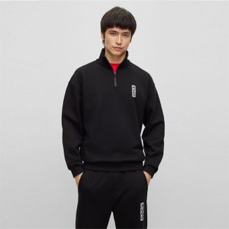HUGO BOSS Hugo Mens Dangula Short Sleeve Polo Shirt in Black - Size X-Small