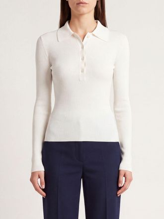 P.A.R.O.S.H. P. A.R. O.S. H. Polo slim fit in pura lana a maniche lunghe