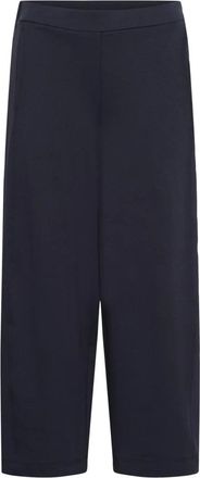 Soaked In Luxury Broeken, Dames, Blauw, L, Wijde broek