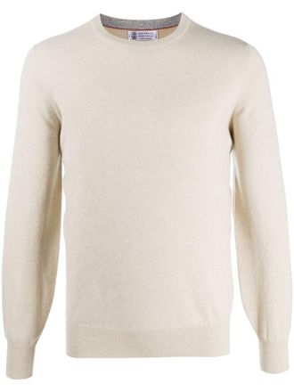 Brunello Cucinelli Beige Cashmere sweater