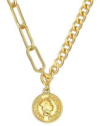 Liv Oliver 18K Plated Necklace