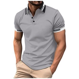 Generic Short Sleeve Polo Shirts for Men UK,Moisture Wicking Tennis Sports Shirt Adult 4XL Long Mens T XXXL Us Tshirt Running Tops