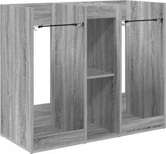 vidaXL Armario De Golf Liso Gris Sonoma 102 X 45 X 85,5 Cm Vidaxl