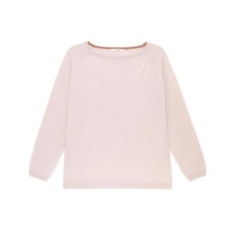 Maliparmi Colours of the World Knit - Dames - Ronde hals truien - Roze - S - Wol - Truien & Vesten