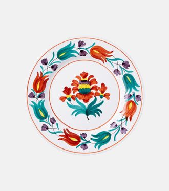 Cabana Lia floral ceramic dinner plate