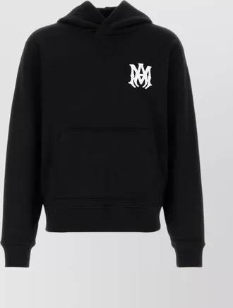 Amiri hooded cotton sweatshirt kangaroo pocket