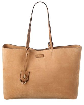 Jimmy Choo London Nine2five E/W Suede Tote