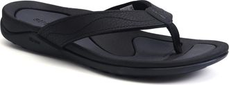 Strive Footwear Wave Waterproof Flip Flop in Black at Nordstrom, Size 8.5
