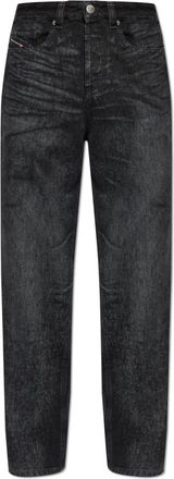 Diesel Jeans 2001 D-Macro-Fsh - Heren - Regular Fit Jeans - Zwart - W31 - Denim - Jeans